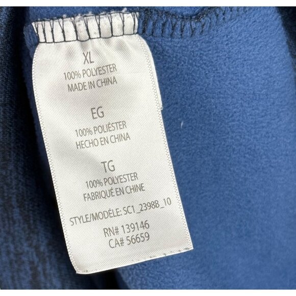 FCB FC Barcelona Pullover Hoodie Size Youth XL Blue - Picture 5 of 5